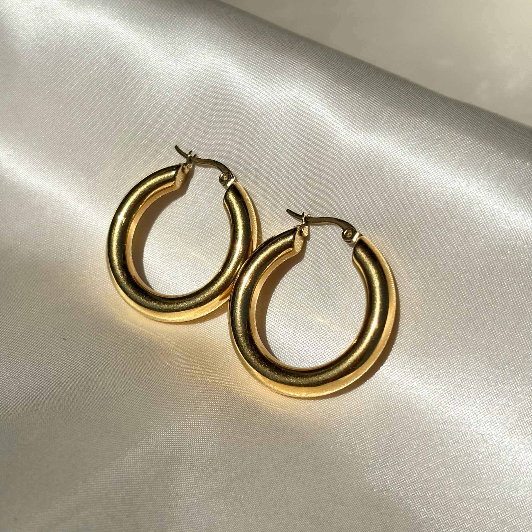 Classic bold hoops