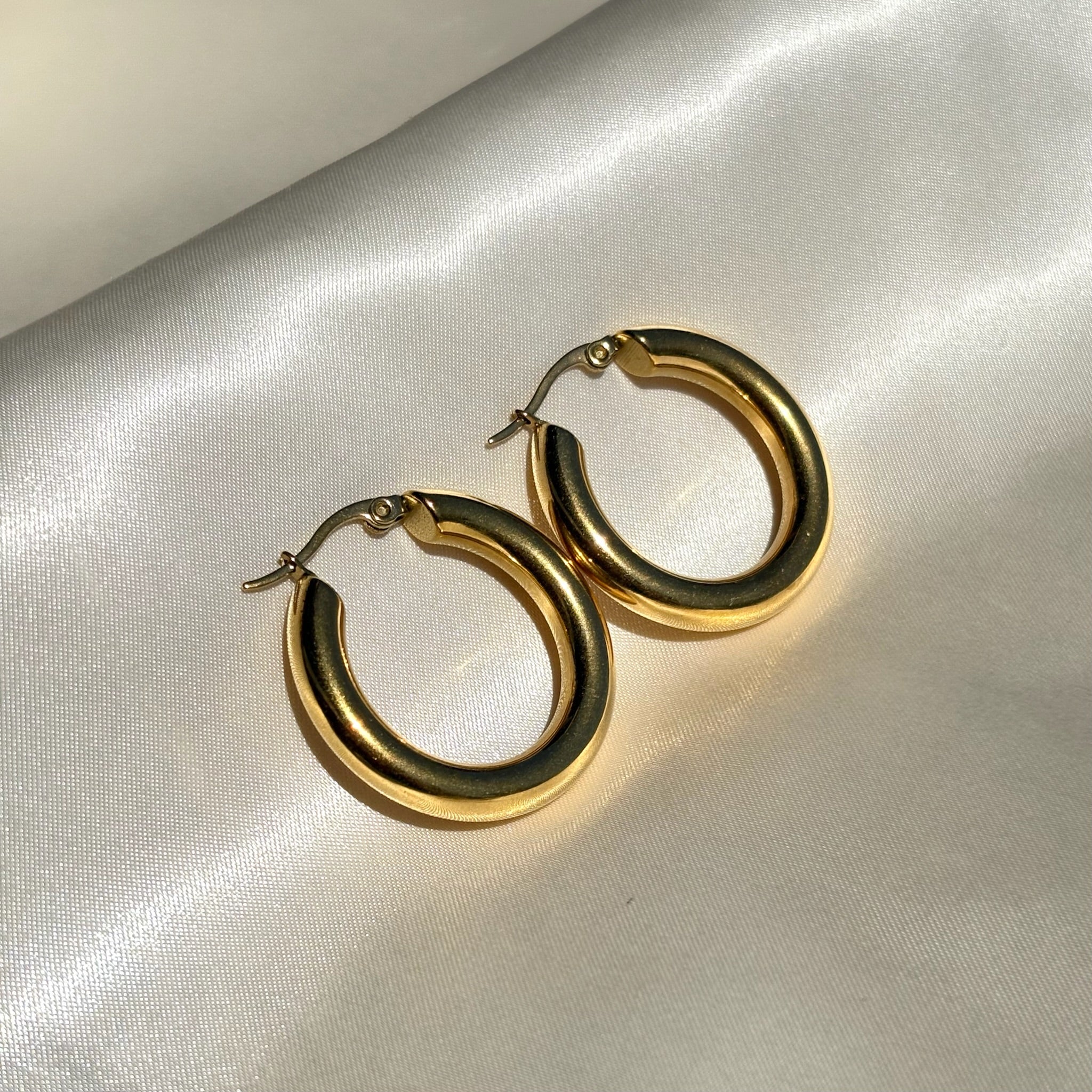 Classic bold hoops