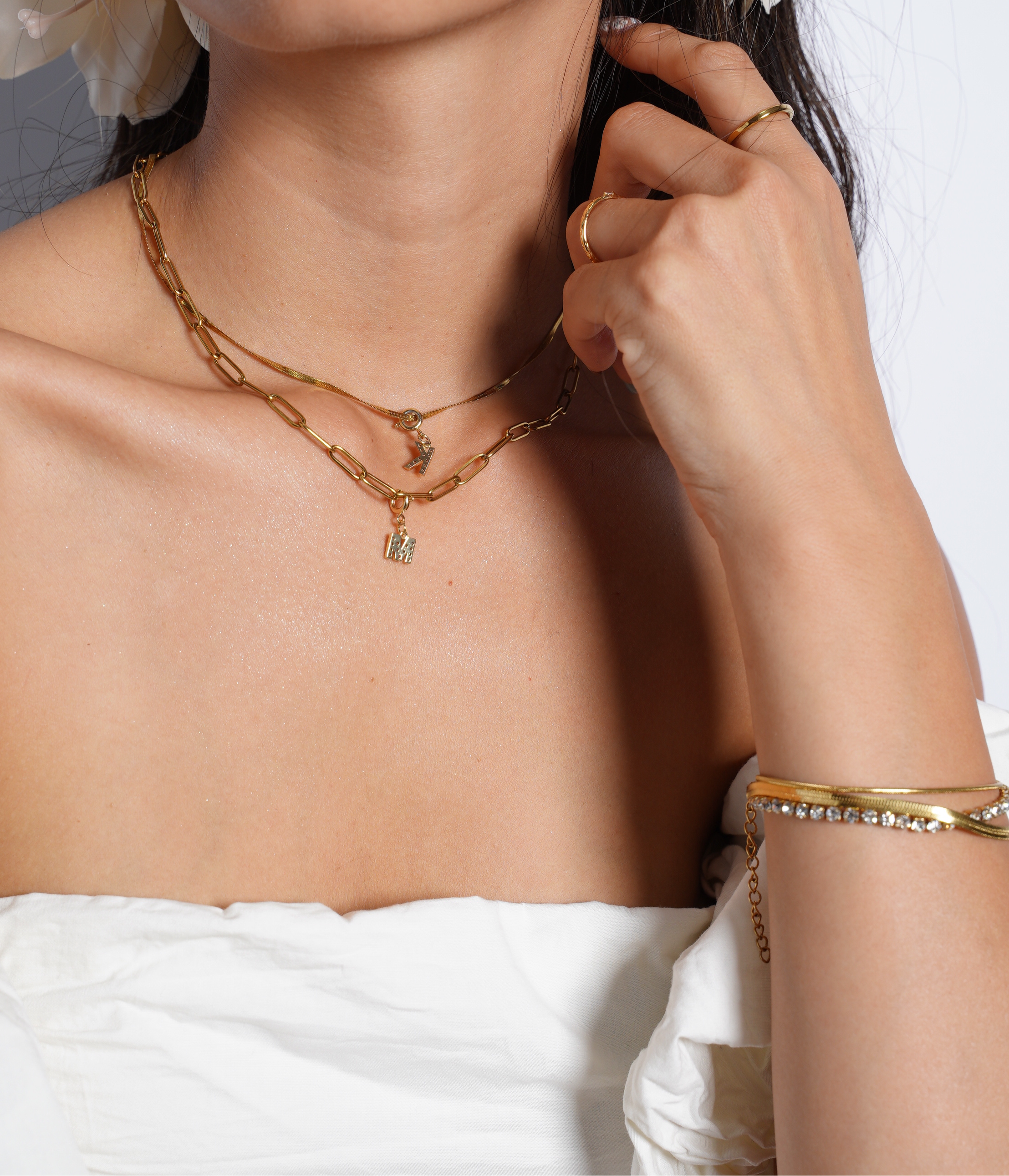 Sparkle stream bracelet