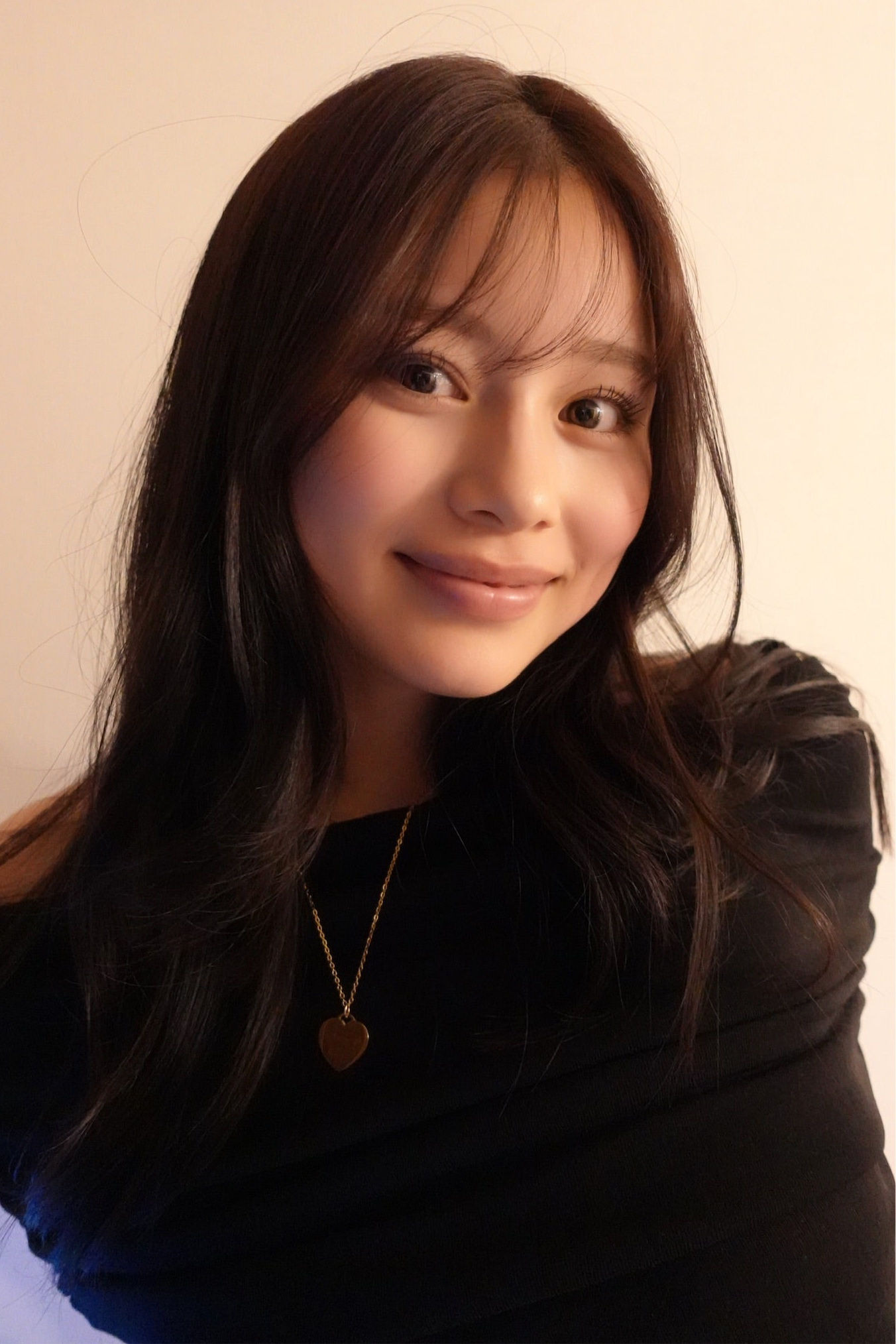 Love etched necklace