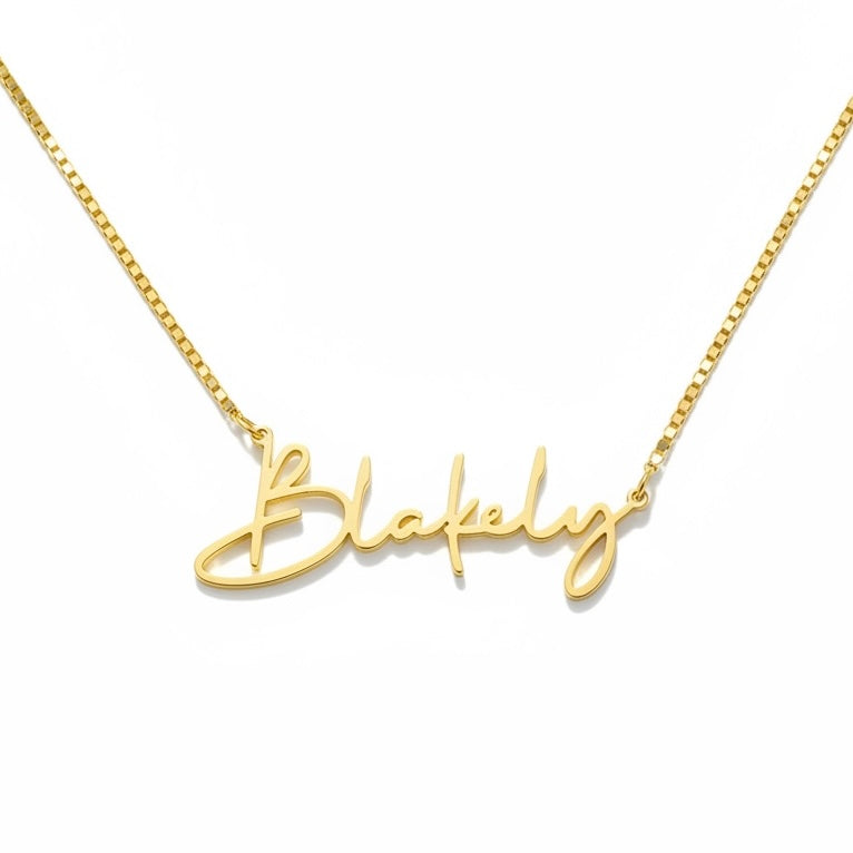 Name necklace