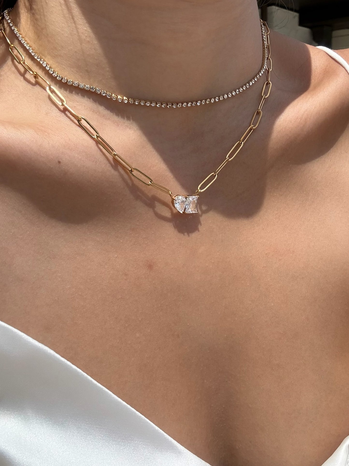 Shine drop chain