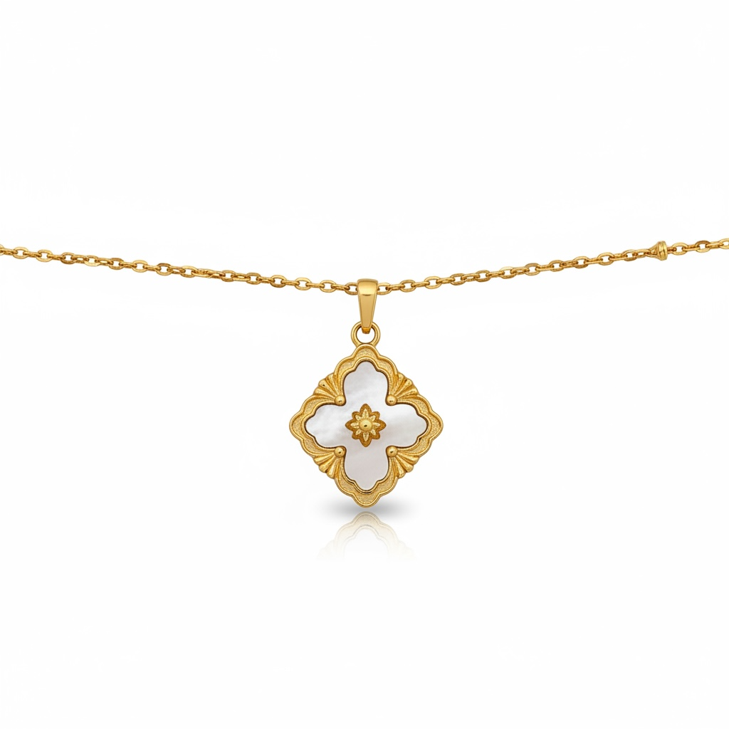 Lei petal necklace