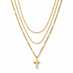 Cross glow necklace