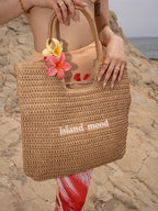 Raffia bag "Island mood"