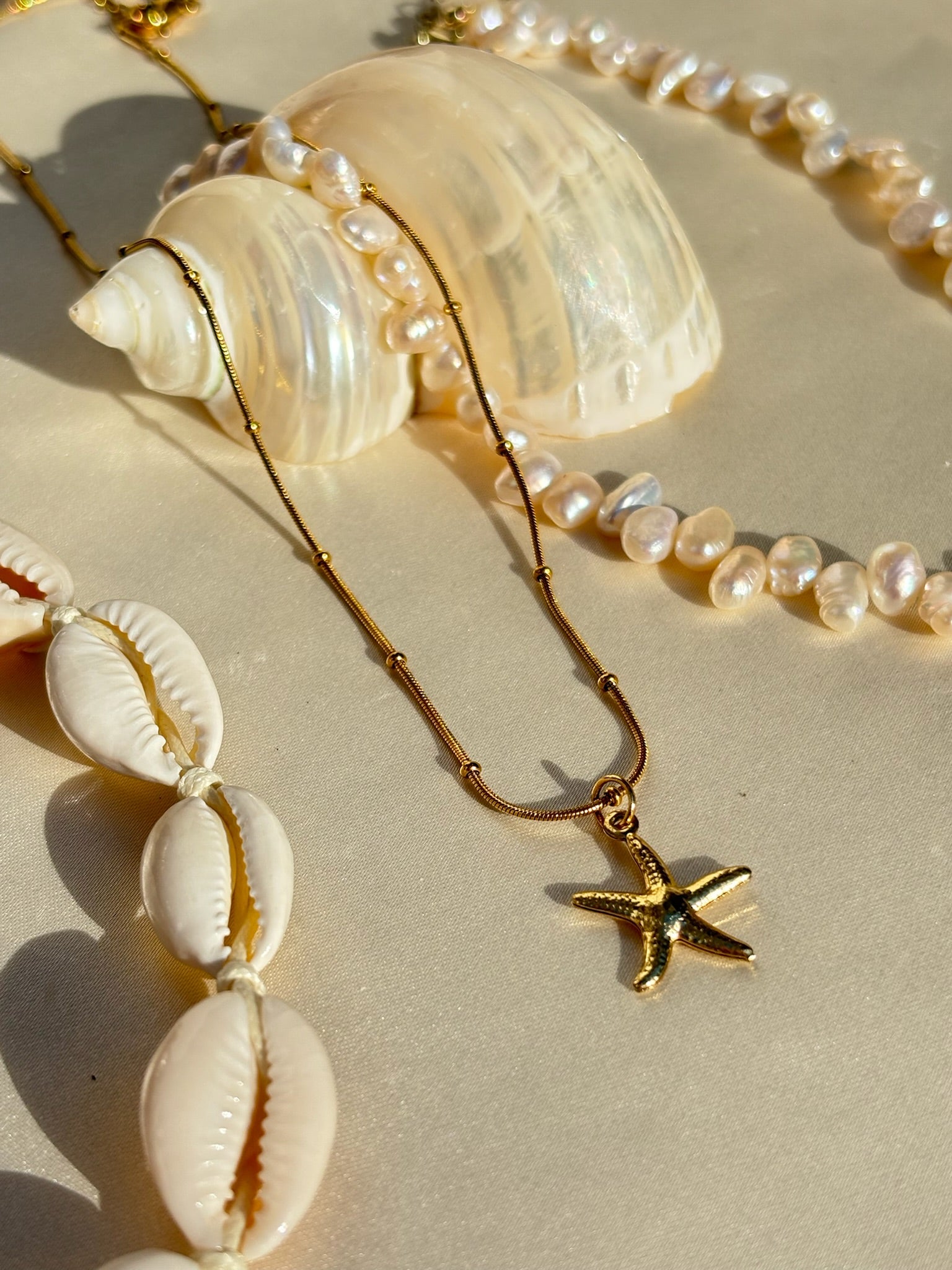 Starfish necklace