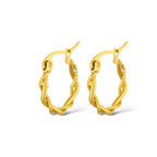 Twist mini hoops