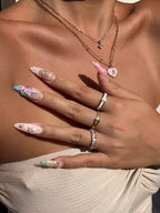 Angel heart necklace