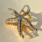 Starfish hair clip