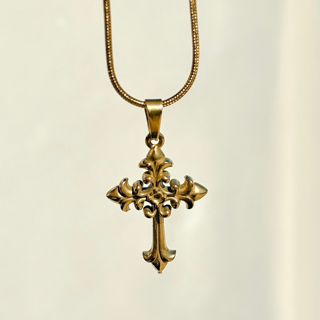 Golden lagoon cross
