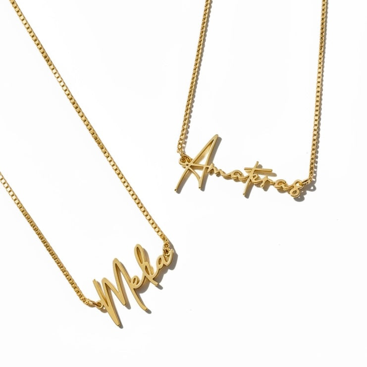 Name necklace