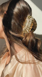 Shell hair clip