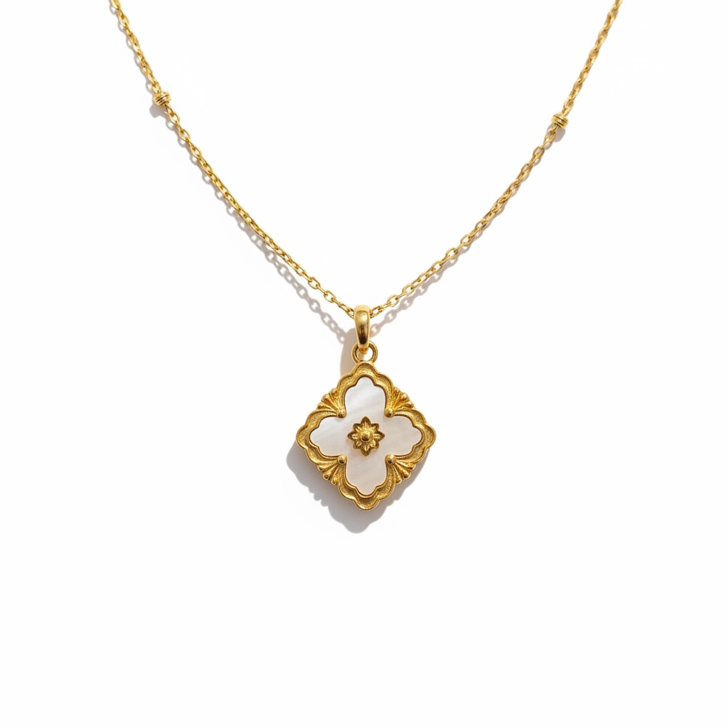 Lei petal necklace