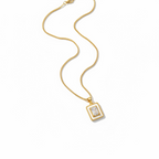 White mirage pendant