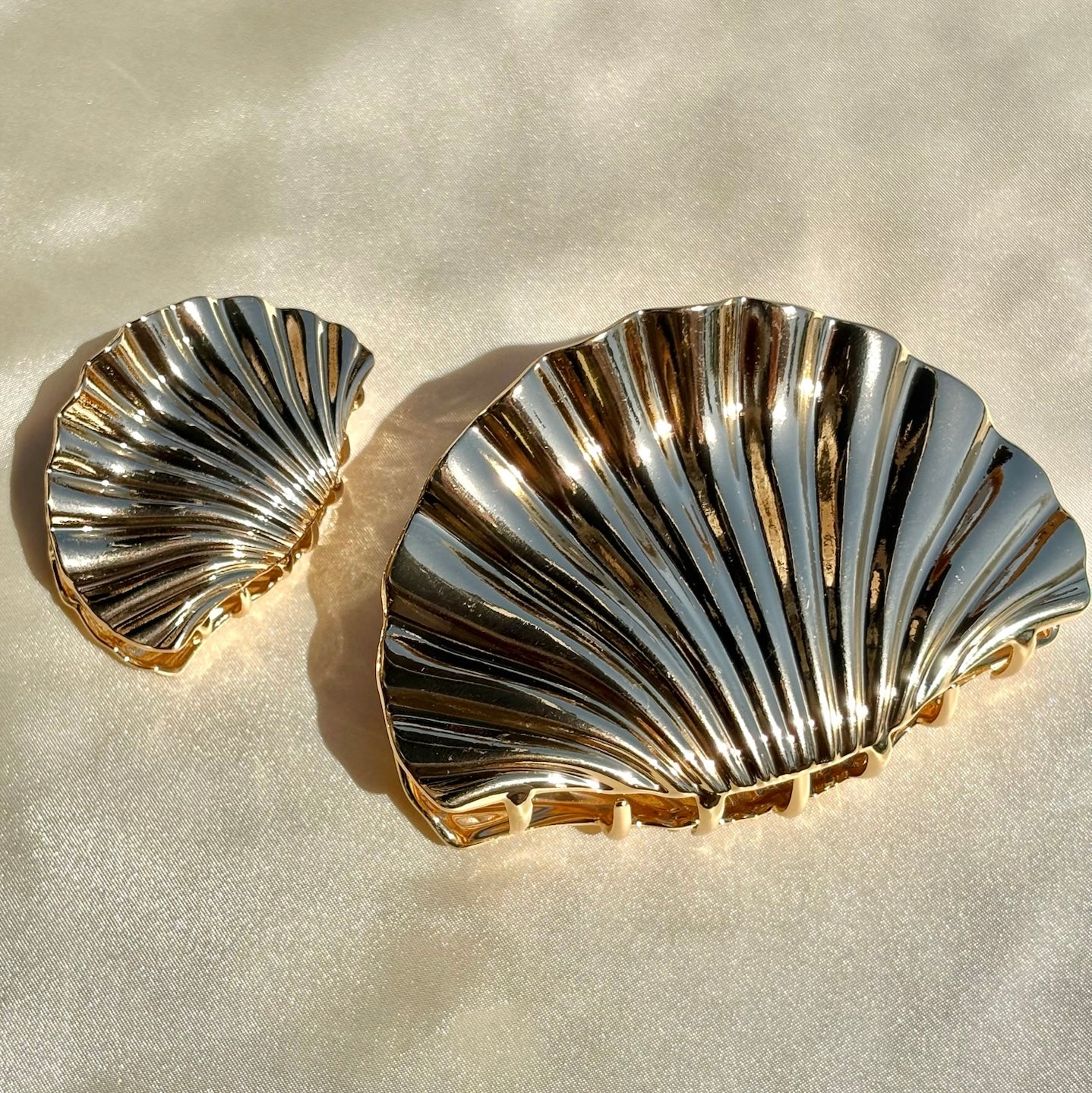 Shell hair clip