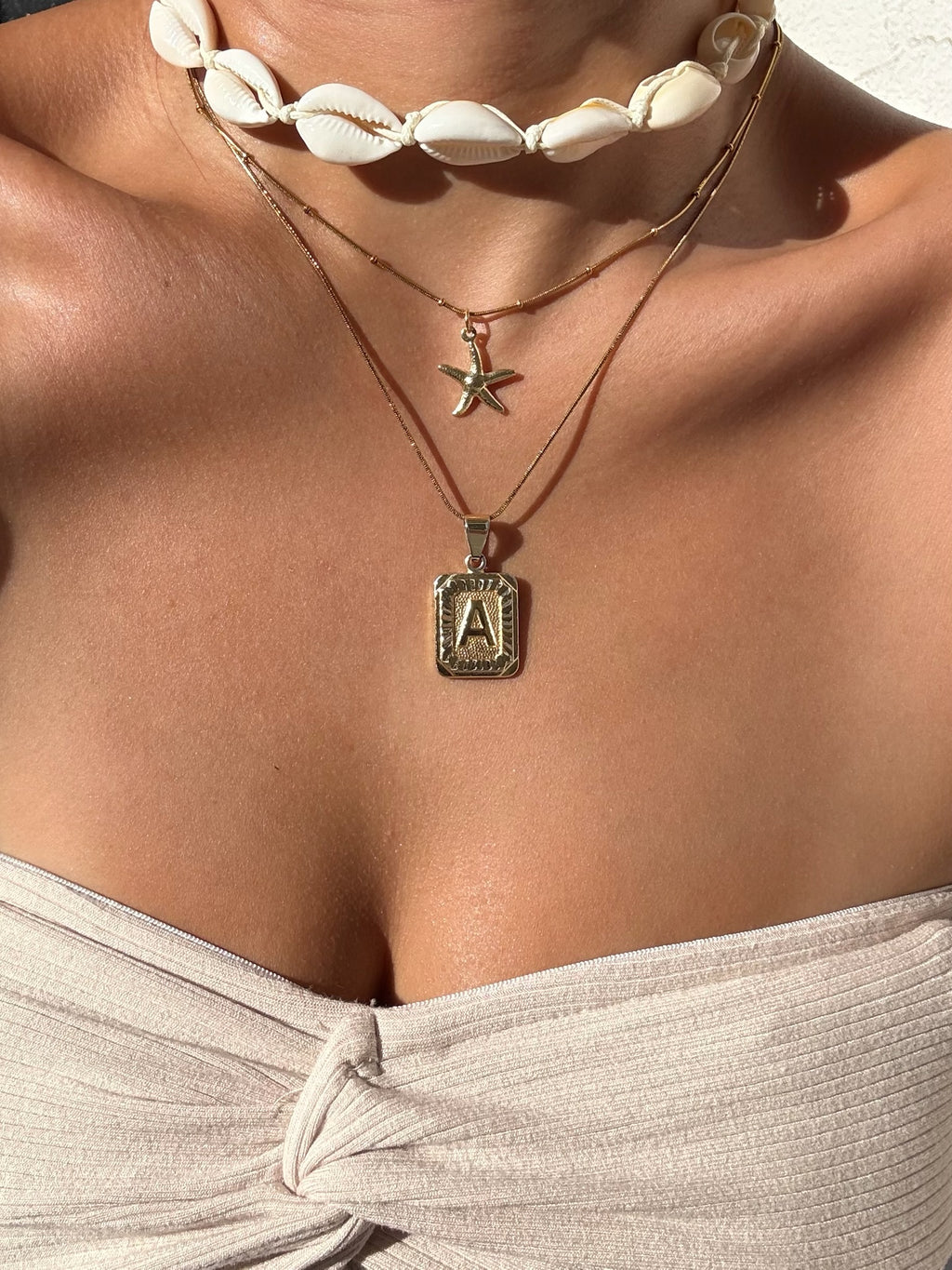 Starfish necklace