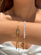 Island stone bracelet