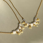 Pearl name necklace