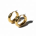 Classic bold hoops