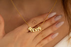 Bubble Name Necklace