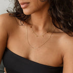 Letter luxe necklace