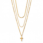 Cross glow necklace