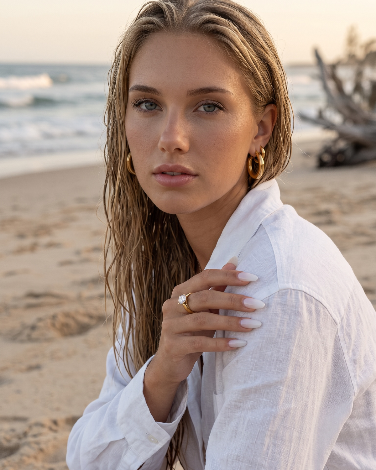 Classic bold hoops