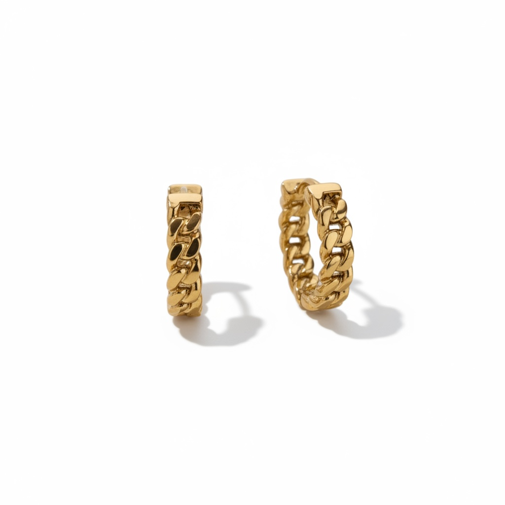 Tiny chain hoops