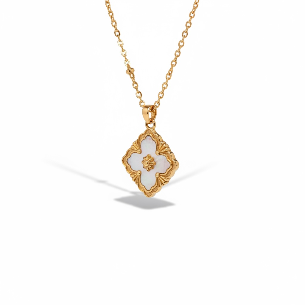 Lei petal necklace