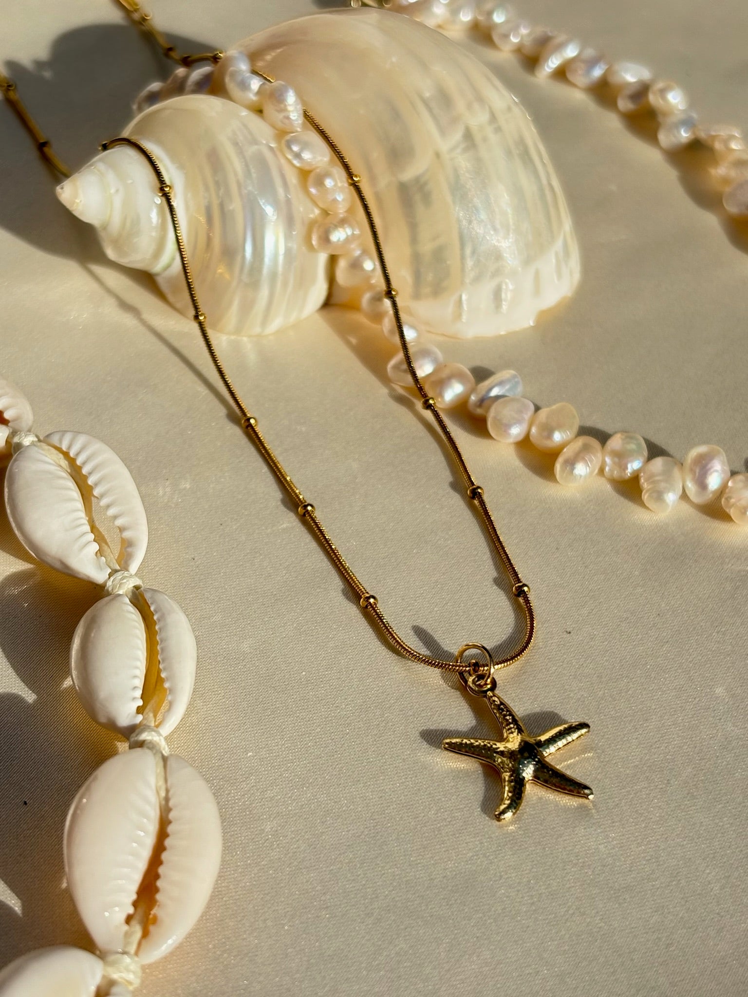 Starfish necklace