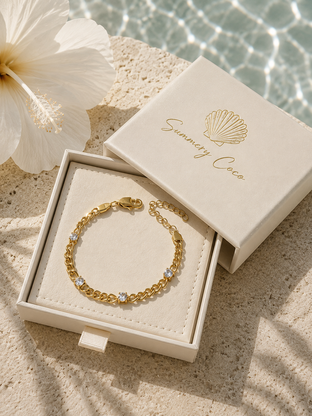 Sunset glow bracelet