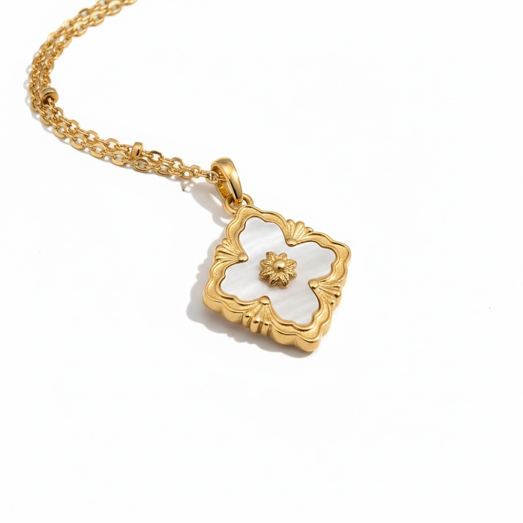 Lei petal necklace