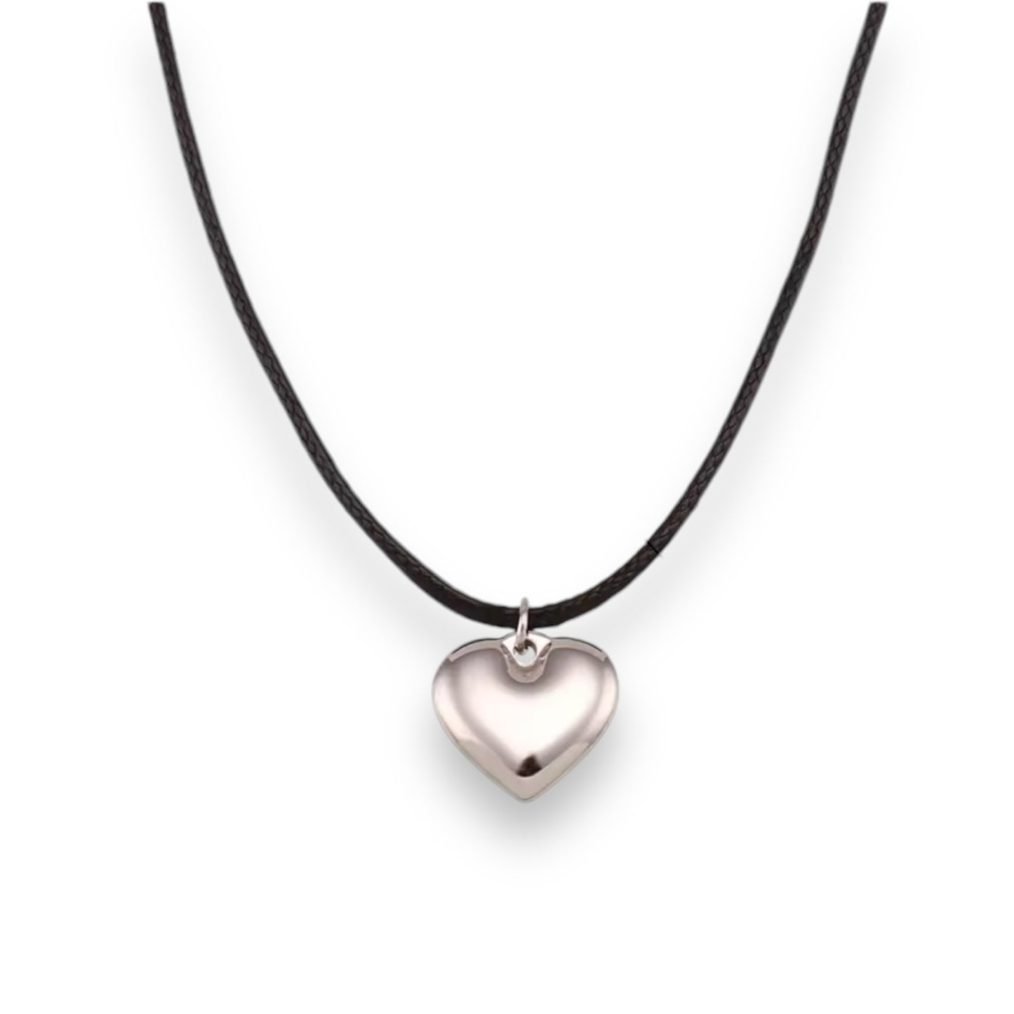 Bubble heart choker