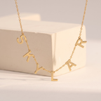 Letter luxe necklace