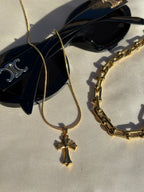 Mystic cross necklace