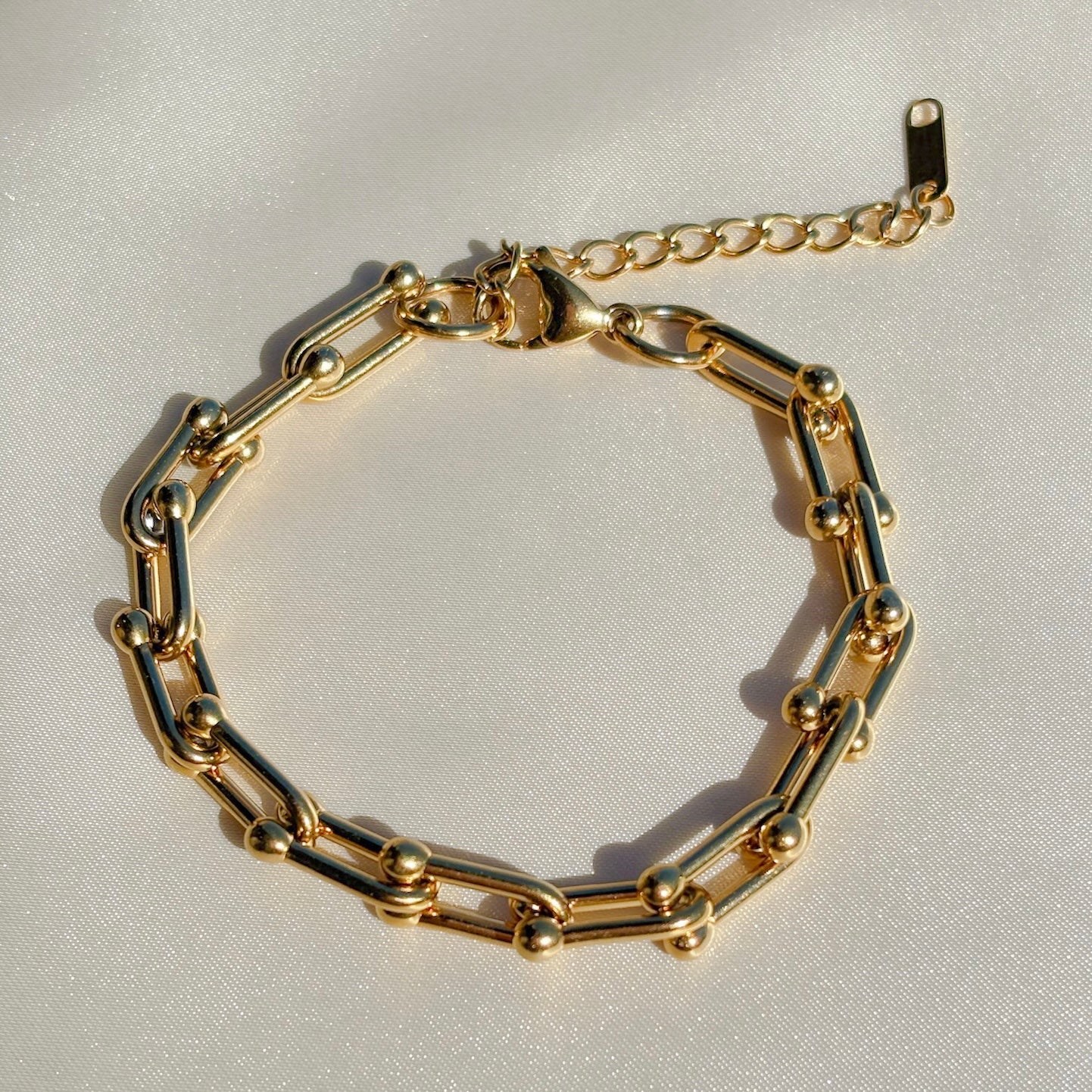 Sandy link bracelet