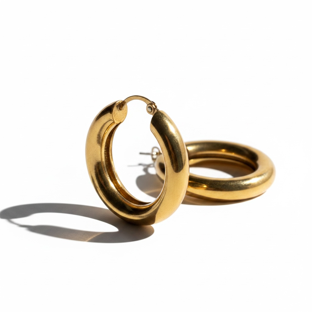 Classic bold hoops