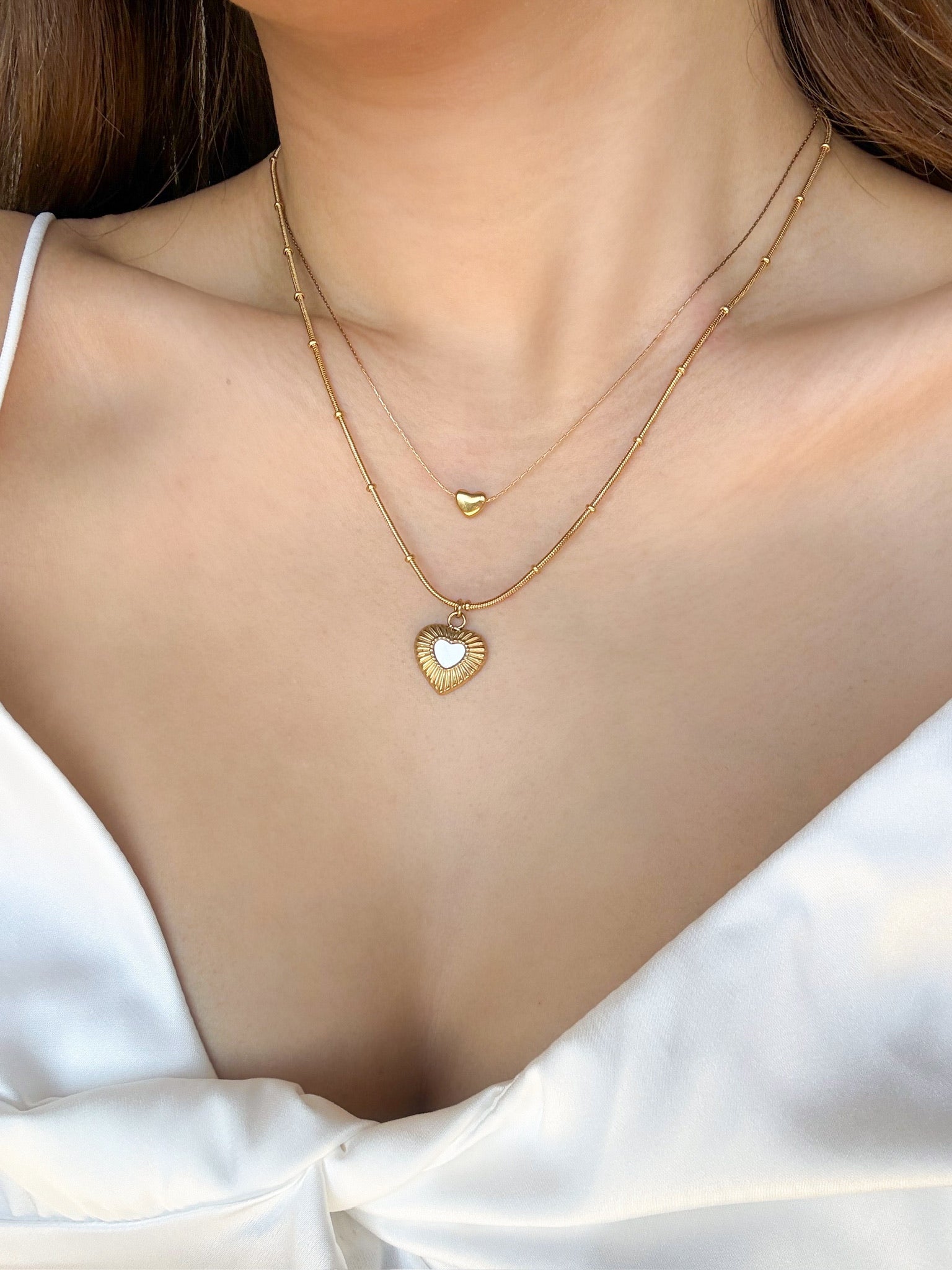 Tiny heart necklace