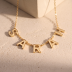 Letter luxe necklace