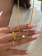 Pearl beads neckcace