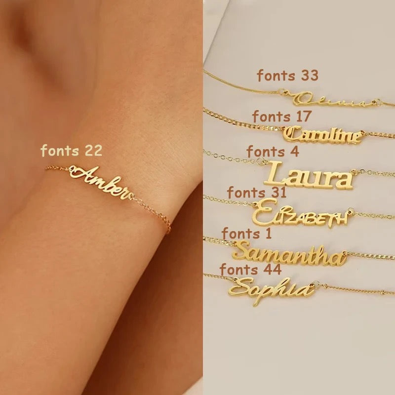 Name bracelet