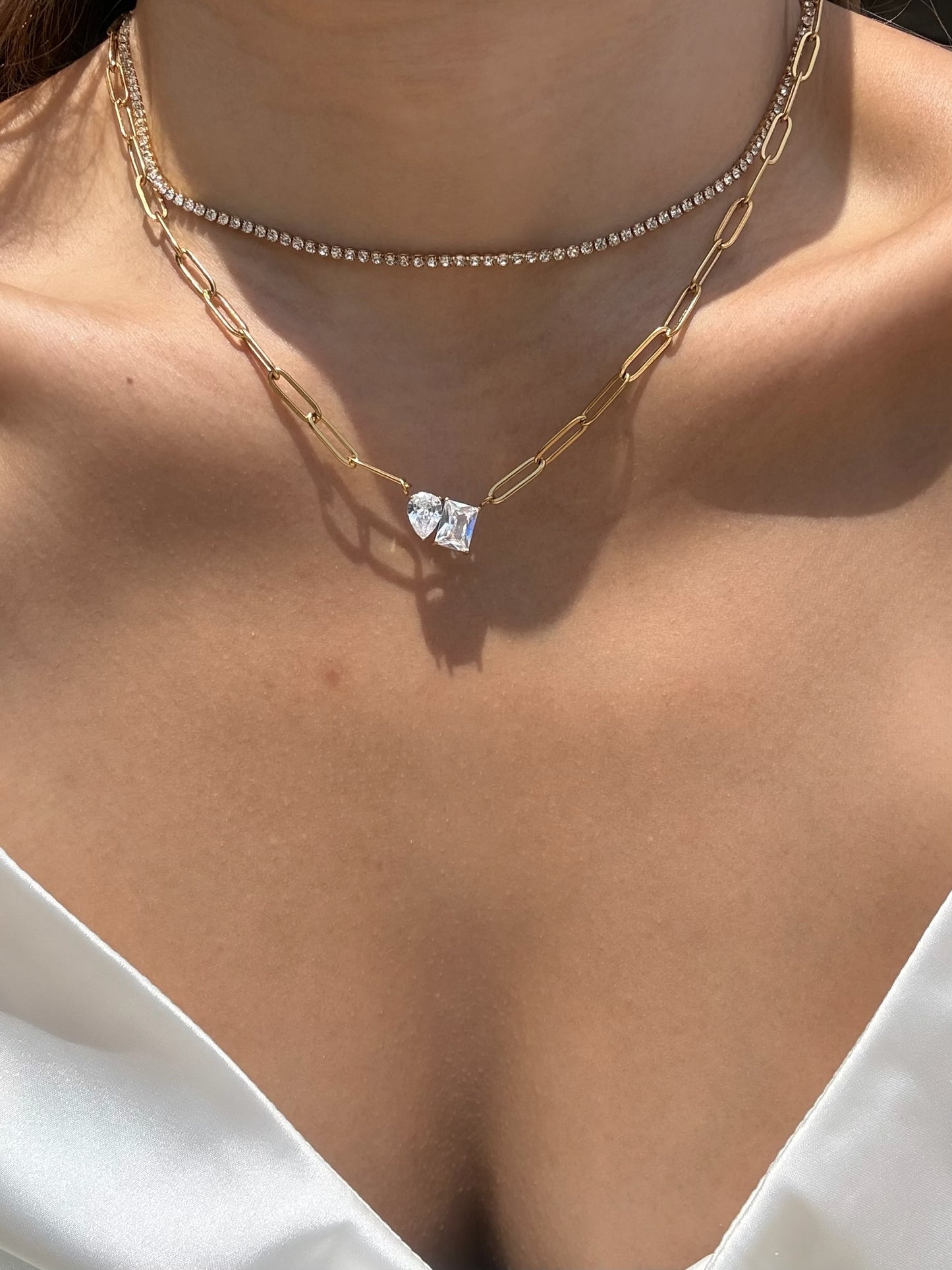 Shine drop chain