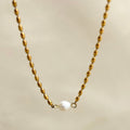 Pearl beads necklace