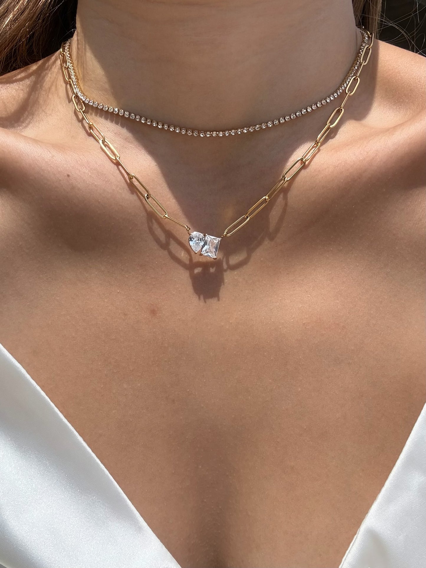 Shine drop chain