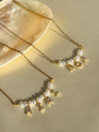 Pearl name necklace