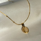 Moonlight stone necklace