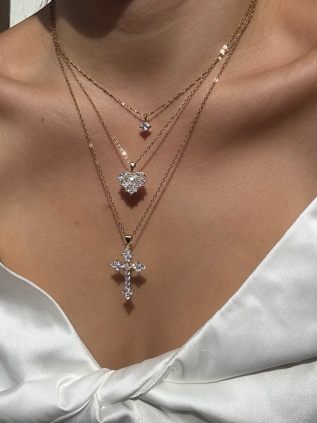 Ever heart necklace