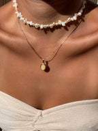 Moonlight stone necklace