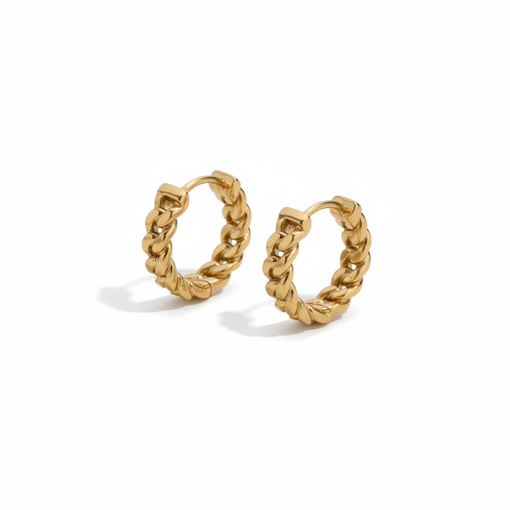 Tiny chain hoops