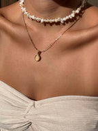 Moonlight stone necklace